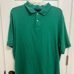 VGUC Men's Short Sleeve Green BILTMORE Interlock POLO Shirt Size Large L